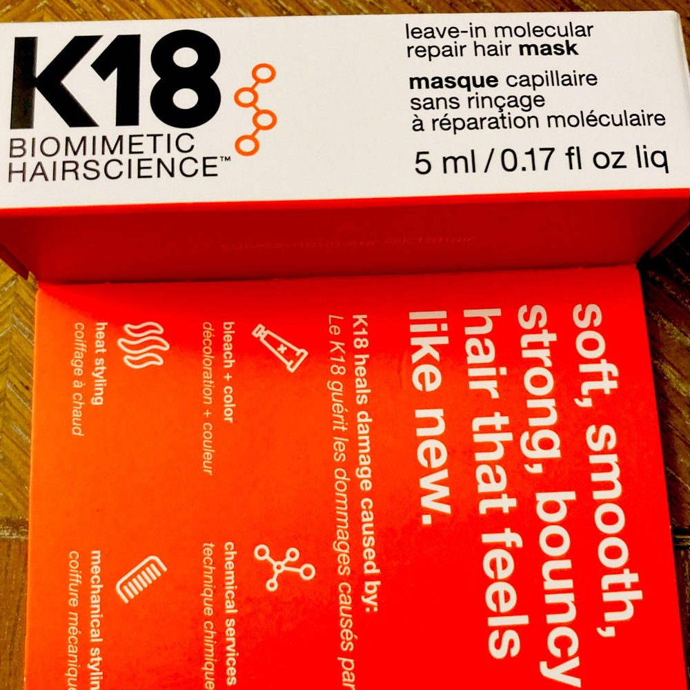 NIB K18 Leave-In Molecular Repair Hair Mask